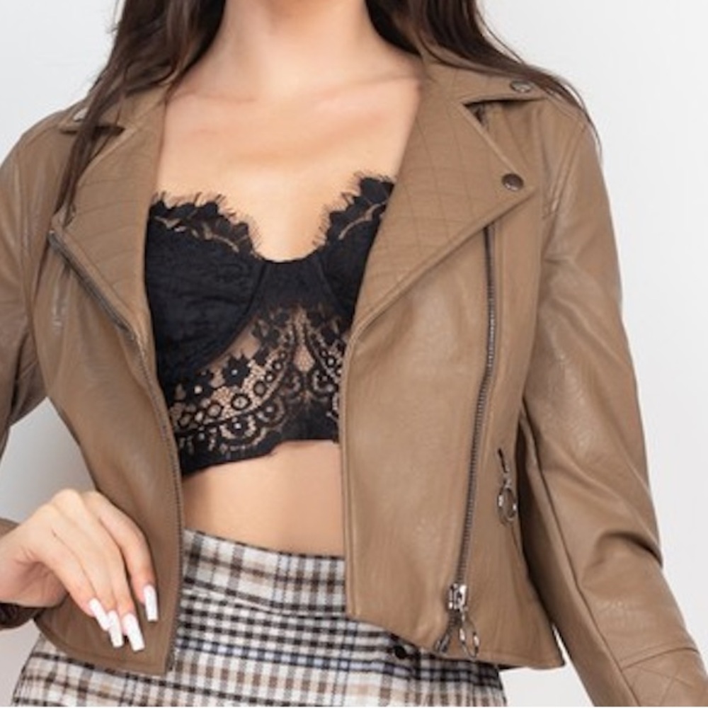 Tan Brown Women's Jacket